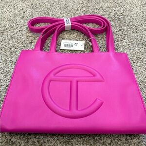 Telfar Pink Shopping Bag shmedium size NWT